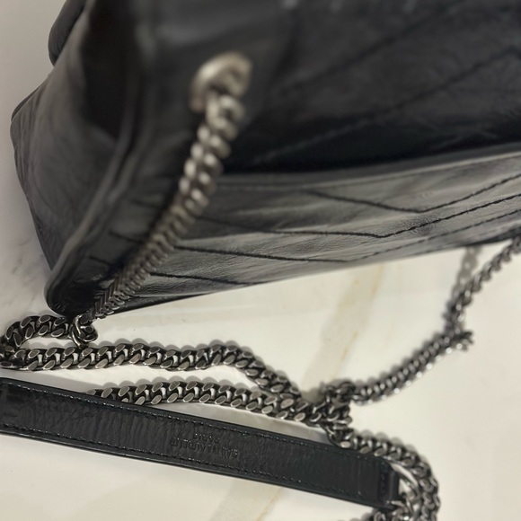 YSL saint Laurent Nikki baby vintage leather black - Picture 15 of 16